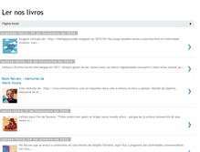 Tablet Screenshot of ler-nos-livros.blogspot.com