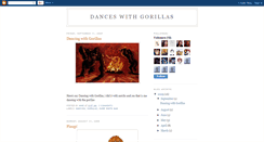 Desktop Screenshot of danceswithgorillas.blogspot.com