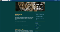 Desktop Screenshot of frodon-le-bengal.blogspot.com