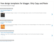 Tablet Screenshot of freedesigntemplates.blogspot.com