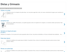 Tablet Screenshot of dietaygimnasio.blogspot.com