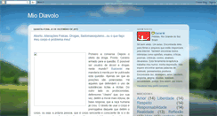 Desktop Screenshot of miodiavolo.blogspot.com
