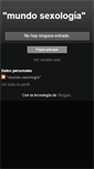 Mobile Screenshot of mundosexologia.blogspot.com
