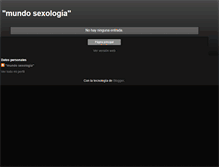 Tablet Screenshot of mundosexologia.blogspot.com