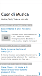 Mobile Screenshot of cuordimusica.blogspot.com