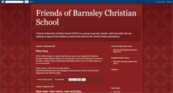 Desktop Screenshot of friendsofbarnsleychristianschool.blogspot.com