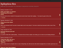 Tablet Screenshot of epilepticusrex.blogspot.com