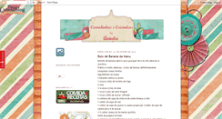 Desktop Screenshot of comidinhasecoisinhas.blogspot.com
