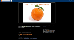 Desktop Screenshot of mandarinachupateesta.blogspot.com