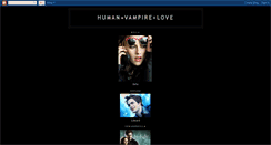 Desktop Screenshot of humanvampirelove.blogspot.com