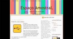Desktop Screenshot of oespacoamostral.blogspot.com