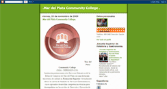 Desktop Screenshot of mardelplatacommunitycollege.blogspot.com