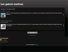 Tablet Screenshot of luisgabrielmartinezgomez.blogspot.com
