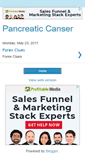 Mobile Screenshot of pancreaticcanser.blogspot.com