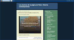 Desktop Screenshot of losalumnosdepeterhc.blogspot.com
