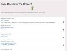 Tablet Screenshot of oncemoreintothebreach.blogspot.com