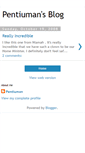 Mobile Screenshot of pentiumansblog.blogspot.com
