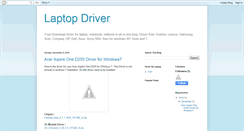 Desktop Screenshot of download-drivers.blogspot.com