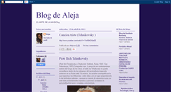 Desktop Screenshot of blogdealejamartinez.blogspot.com