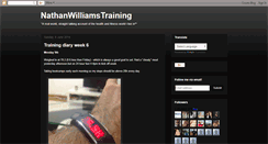 Desktop Screenshot of nathanwilliamstraining.blogspot.com