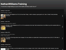 Tablet Screenshot of nathanwilliamstraining.blogspot.com