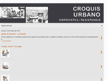 Tablet Screenshot of croquis-urbano-corrientes-resistencia.blogspot.com