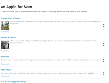 Tablet Screenshot of anappleformom.blogspot.com