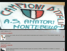 Tablet Screenshot of amatorimontebello.blogspot.com