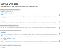 Tablet Screenshot of escreveumapeca.blogspot.com