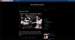 Desktop Screenshot of beingwithout.blogspot.com