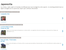 Tablet Screenshot of japonecilla.blogspot.com