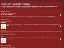 Tablet Screenshot of everyonesfavouritecomrade.blogspot.com