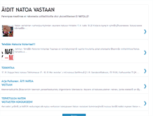 Tablet Screenshot of aiditnatoavastaan.blogspot.com