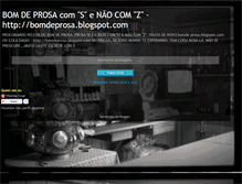 Tablet Screenshot of bomdeproza.blogspot.com