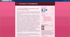 Desktop Screenshot of elcaminoalacompetencia.blogspot.com