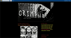 Desktop Screenshot of myyearincrime.blogspot.com