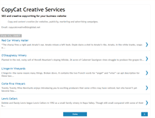 Tablet Screenshot of copycatcreative.blogspot.com