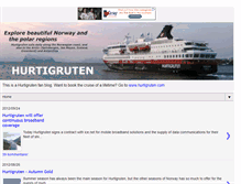 Tablet Screenshot of hrghurtigruten.blogspot.com