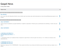 Tablet Screenshot of gospelnews-sb.blogspot.com