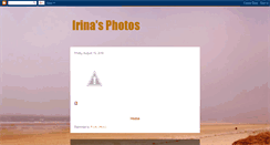 Desktop Screenshot of irinaphotos.blogspot.com