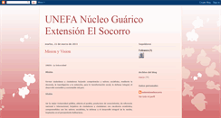 Desktop Screenshot of extensioelsocorro.blogspot.com