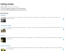 Tablet Screenshot of hallig-groede.blogspot.com