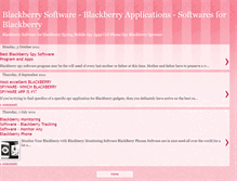 Tablet Screenshot of blackberrysoftware.blogspot.com