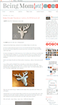 Mobile Screenshot of beingmomme.blogspot.com