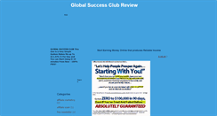 Desktop Screenshot of globalopportunityclub.blogspot.com