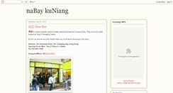 Desktop Screenshot of nabaykuniang.blogspot.com