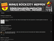 Tablet Screenshot of minusrockcity.blogspot.com