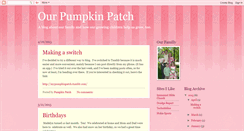 Desktop Screenshot of ourpumpkinpatch.blogspot.com