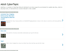 Tablet Screenshot of adultcybertopic.blogspot.com