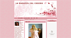 Desktop Screenshot of laragazzacolcodino.blogspot.com